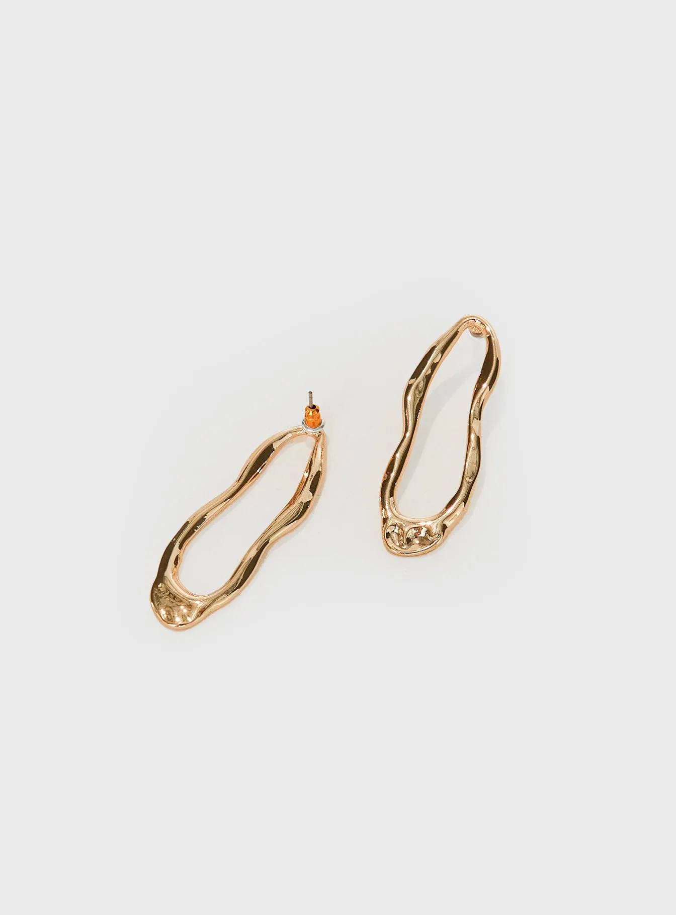 Lizette Earrings Gold sold by Princess Polly product image thumbnail 4