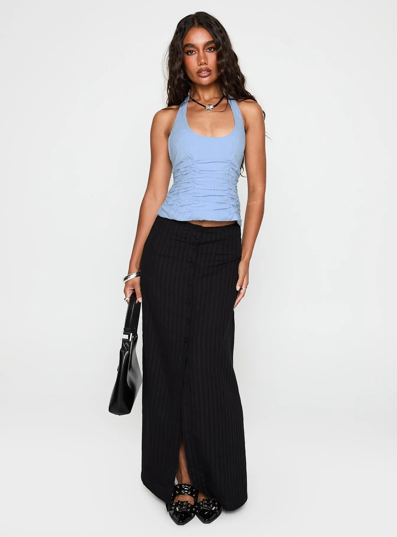 Livie Maxi Skirt Black sold by Princess Polly product image thumbnail 2