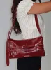 Recognize Buckle Detail Bag Red sold by Princess Polly