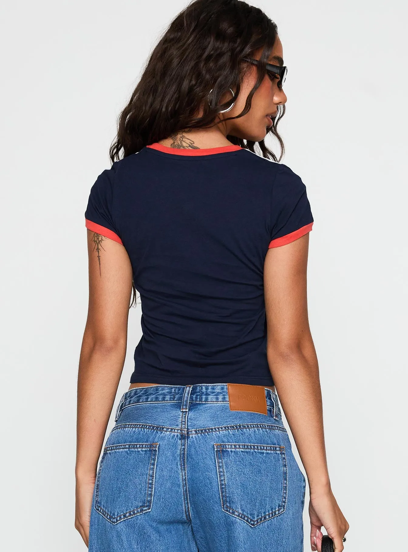 So Brooklyn Graphic Tee Blue sold by Princess Polly product image thumbnail 5