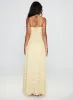 Members Only Maxi Dress Yellow Floral sold by Princess Polly