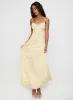 Members Only Maxi Dress Yellow Floral sold by Princess Polly