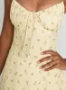Members Only Maxi Dress Yellow Floral sold by Princess Polly