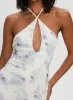 Walk On Water Halter Maxi Dress White sold by Princess Polly