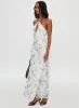 Walk On Water Halter Maxi Dress White sold by Princess Polly