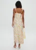 On A Wave Frill Detail Maxi Dress Multi sold by Princess Polly