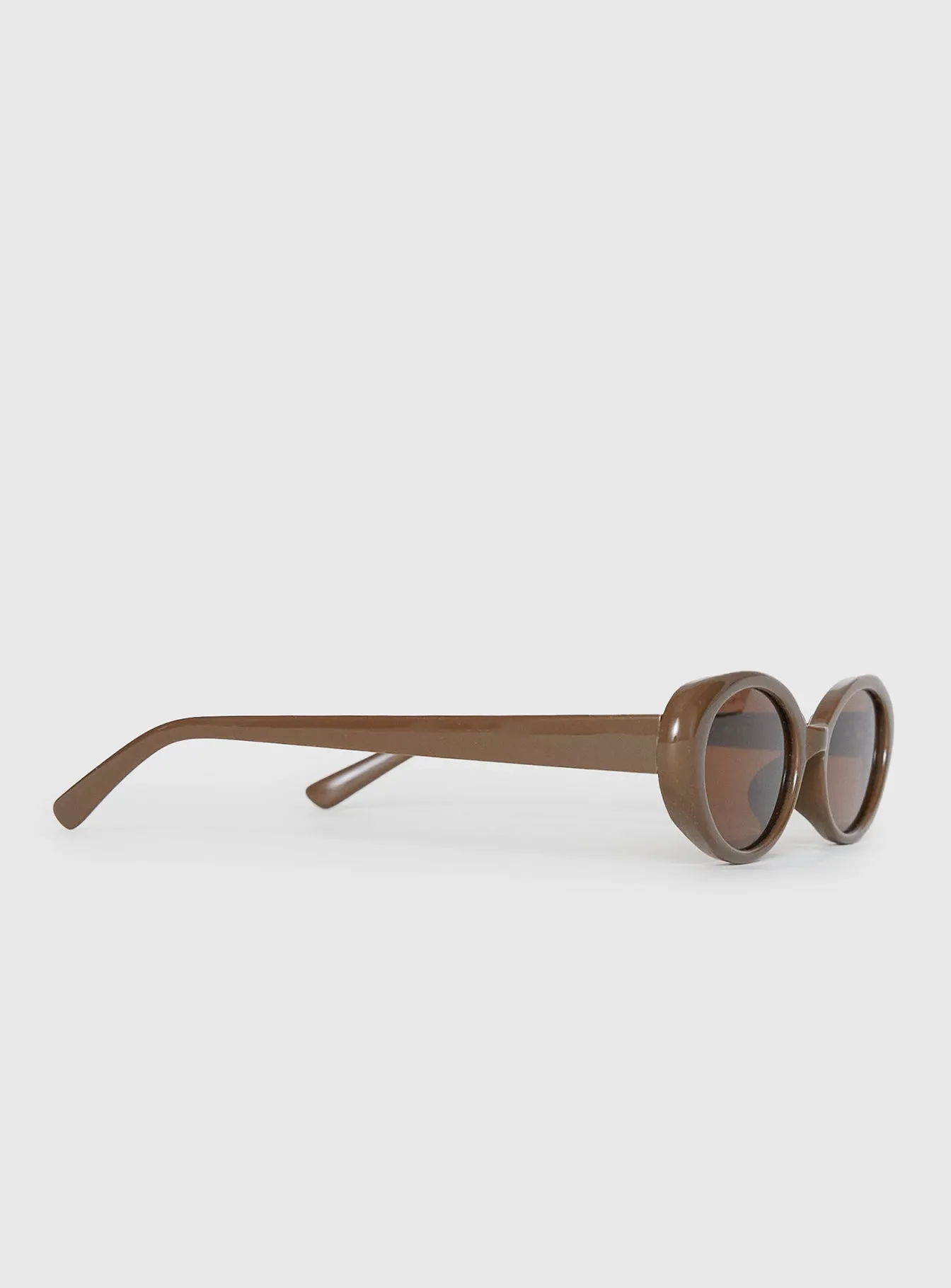 Beenna Sunglasses Brown sold by Princess Polly product image thumbnail 3