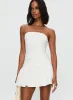 Archetype Strapless Mini Dress White sold by Princess Polly