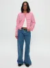 Heavenly Dream Cardigan Pink Stripe sold by Princess Polly