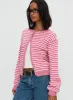 Heavenly Dream Cardigan Pink Stripe sold by Princess Polly
