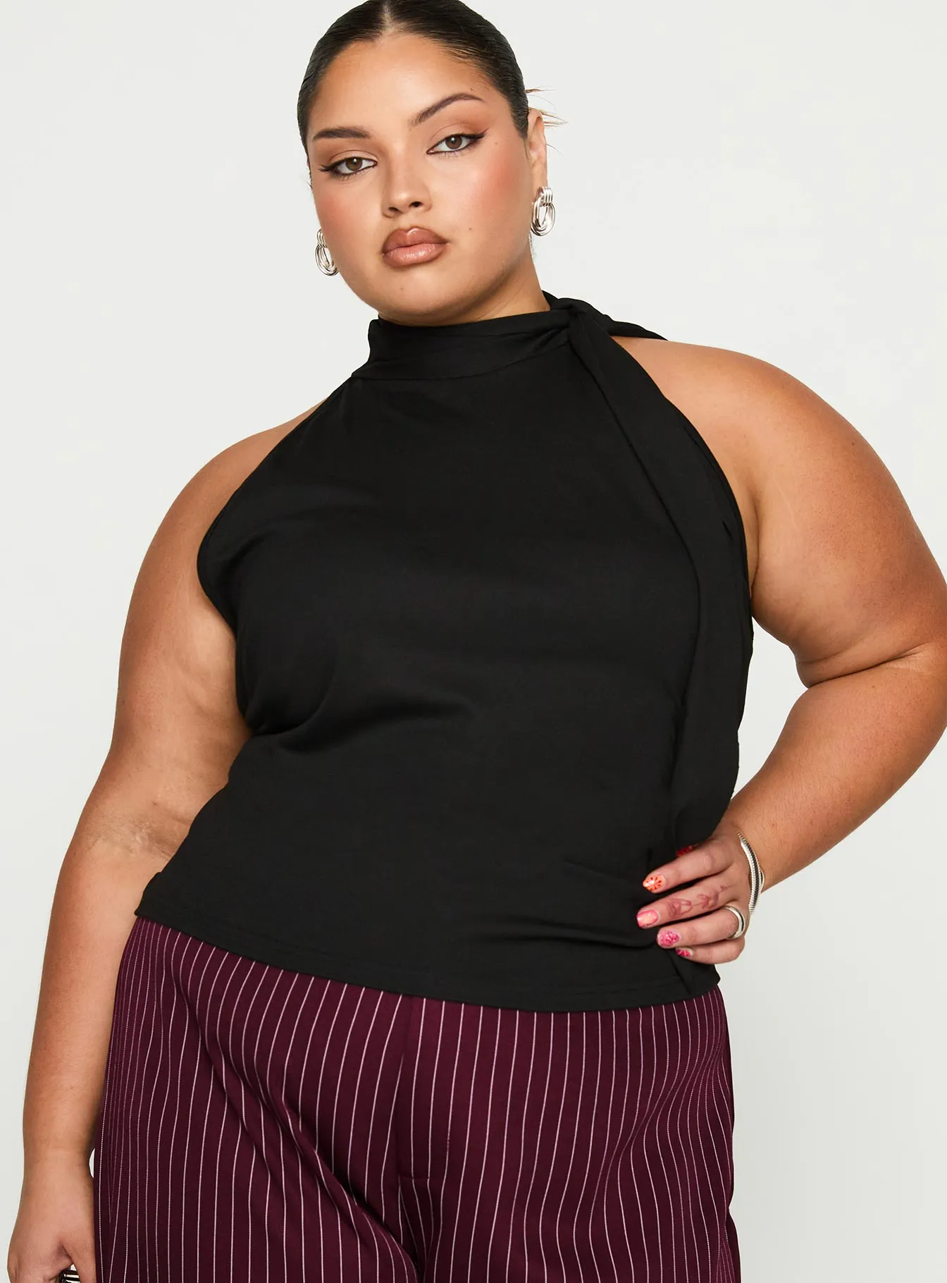 Mathias Top Black Curve sold by Princess Polly