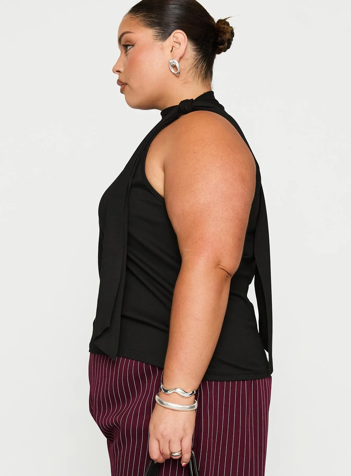 Mathias Top Black Curve sold by Princess Polly product image thumbnail 3