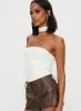 Sorelle Scarf Bodysuit White sold by Princess Polly
