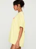 Firenze Flower Market Oversized Graphic Tee Yellow sold by Princess Polly