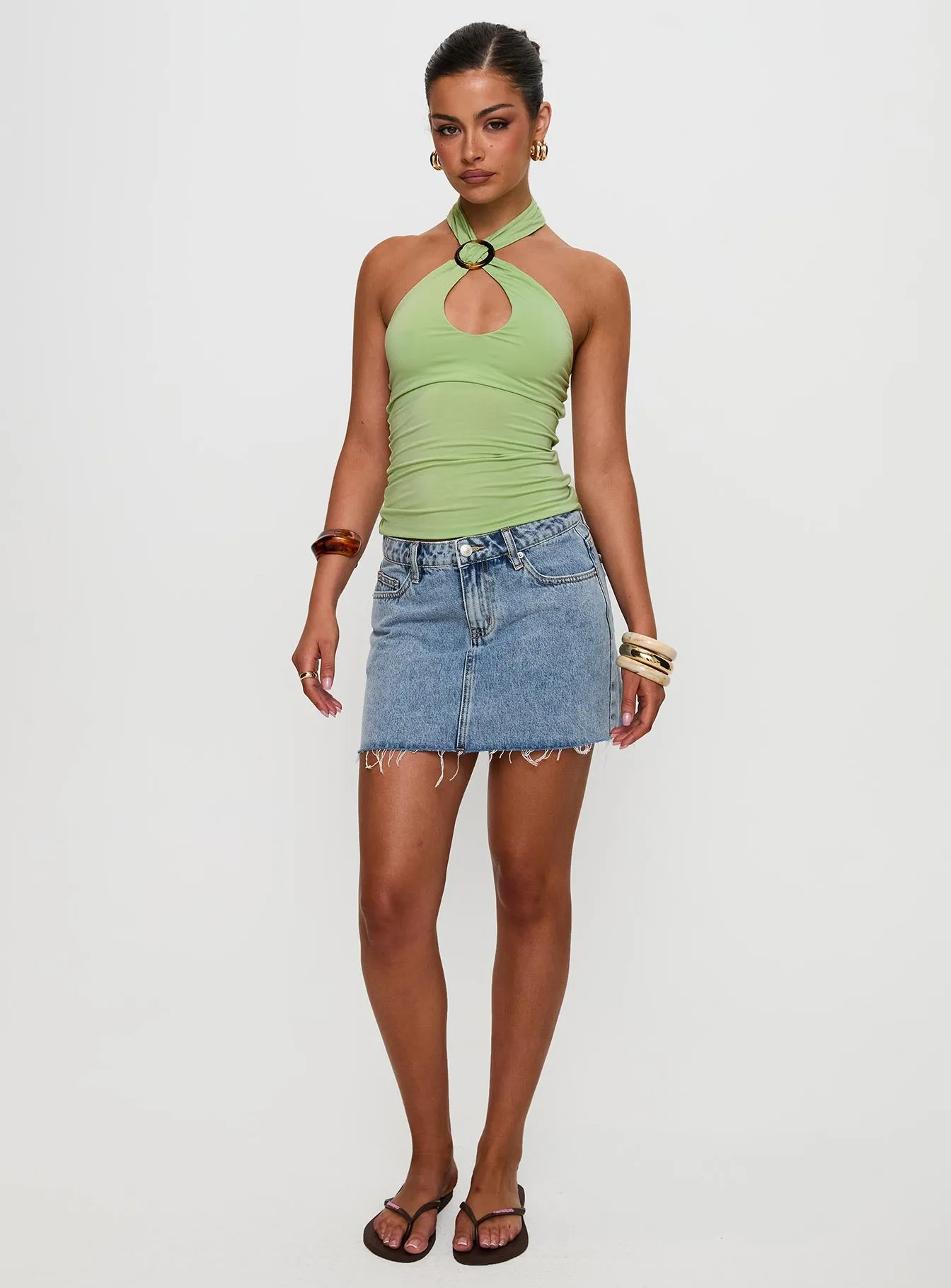 Quell Top Green sold by Princess Polly product image thumbnail 3