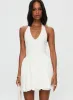 Karisse Halter Mini Dress White sold by Princess Polly