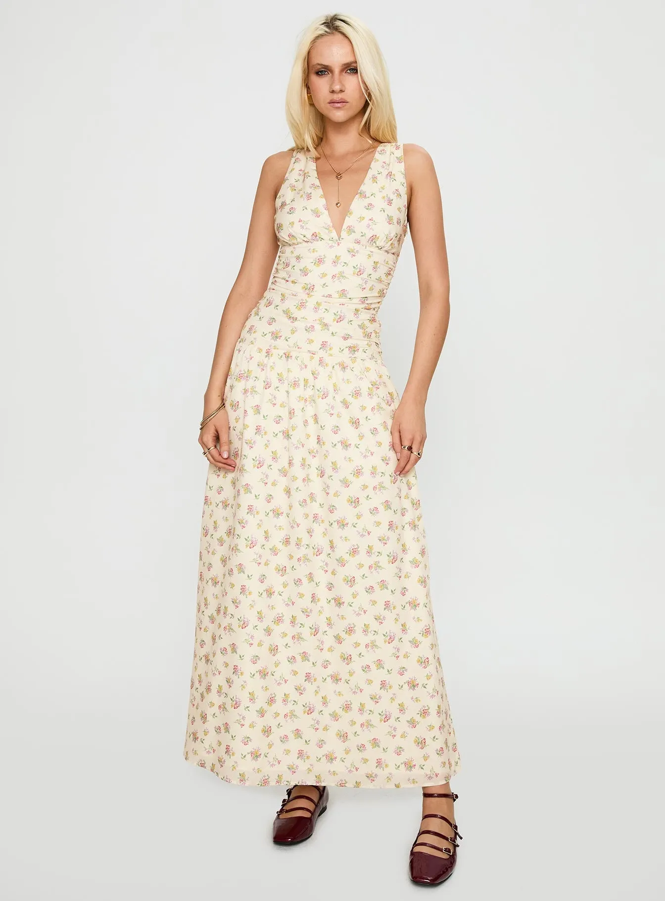 Esthie Maxi Dress Multi Floral sold by Princess Polly product image thumbnail 2