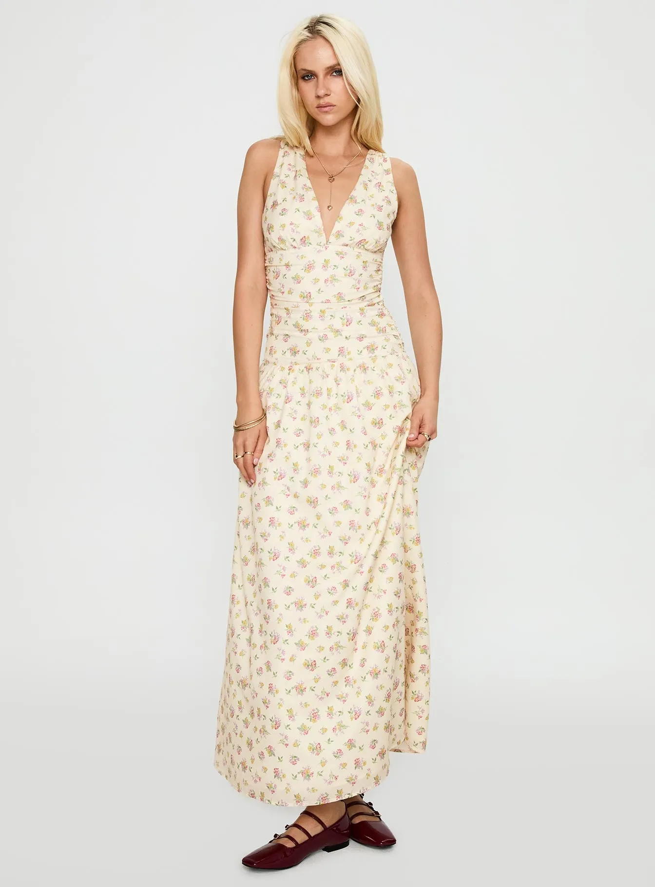 Esthie Maxi Dress Multi Floral sold by Princess Polly product image thumbnail 3