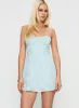 Mckilah Mini Dress Blue sold by Princess Polly