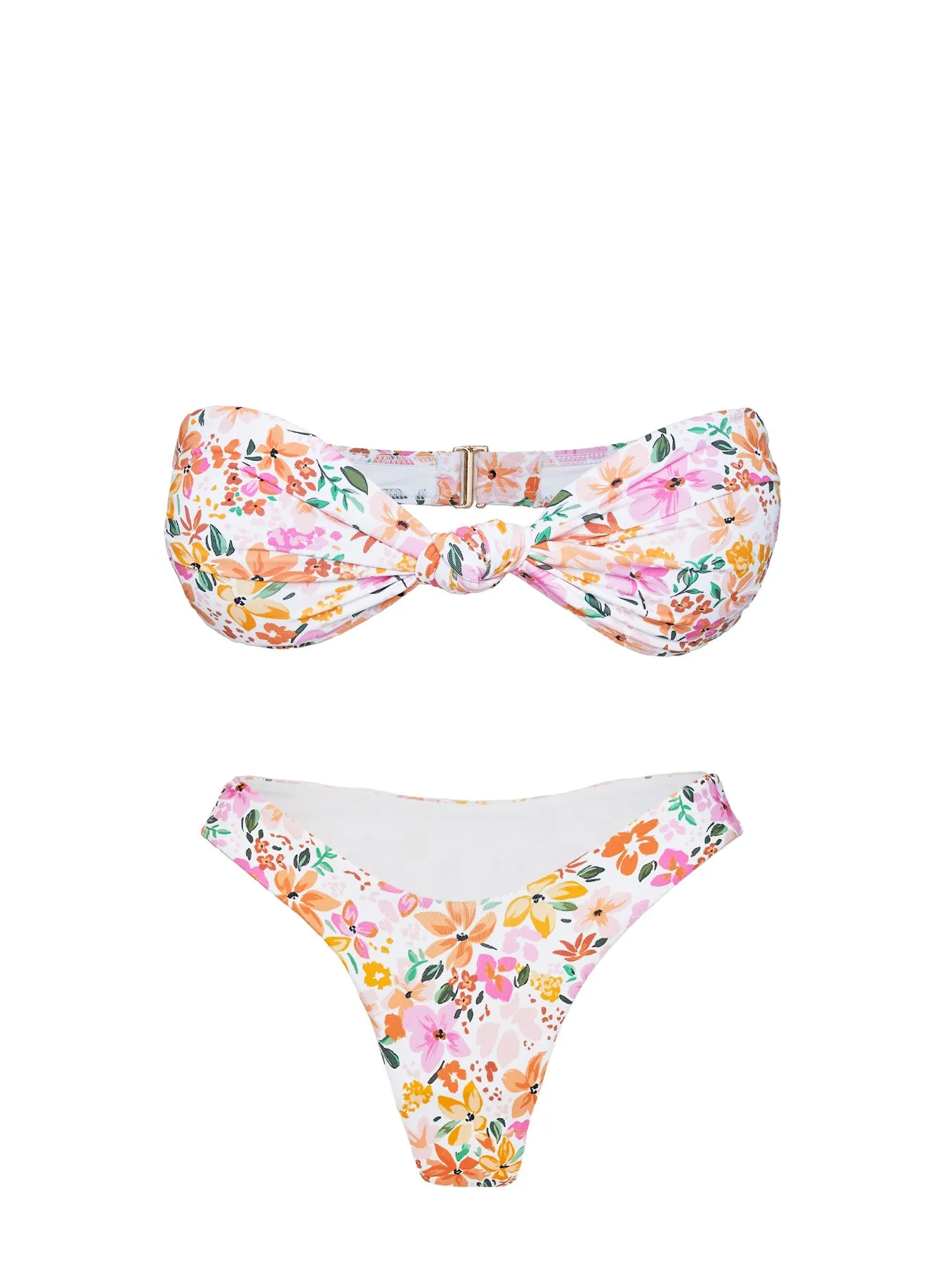 Tamrali Bandeau Bikini Top Multi Floral sold by Princess Polly product image thumbnail 5