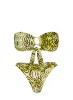 Zephyrah Bikini Bottoms Snake sold by Princess Polly