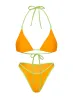 Sandbar Bikini Bottoms Orange / Green sold by Princess Polly