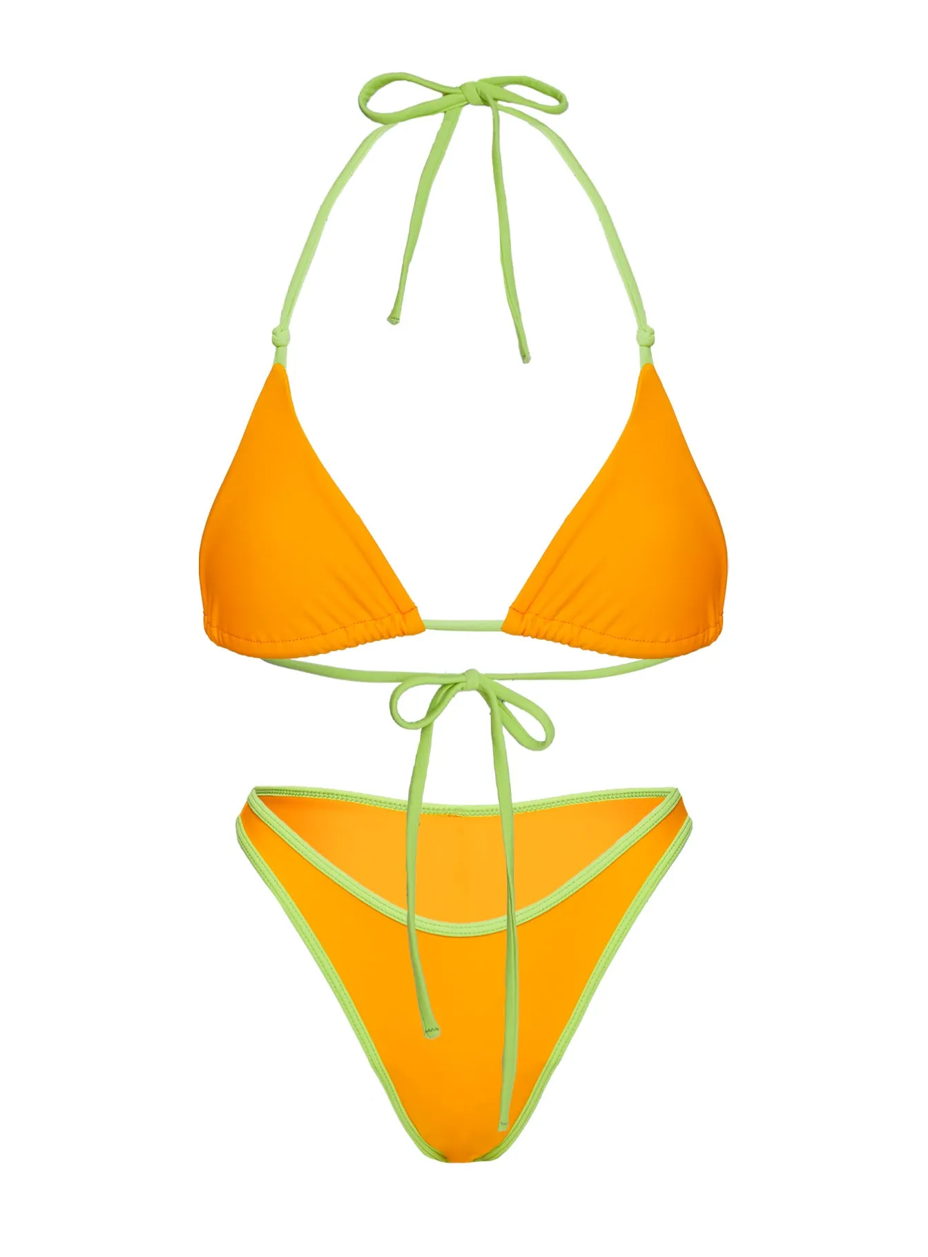 Sandbar Bikini Bottoms Orange / Green sold by Princess Polly product image thumbnail 4