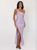 Someone Like You Tie Back Maxi Dress Purple sold by Princess Polly