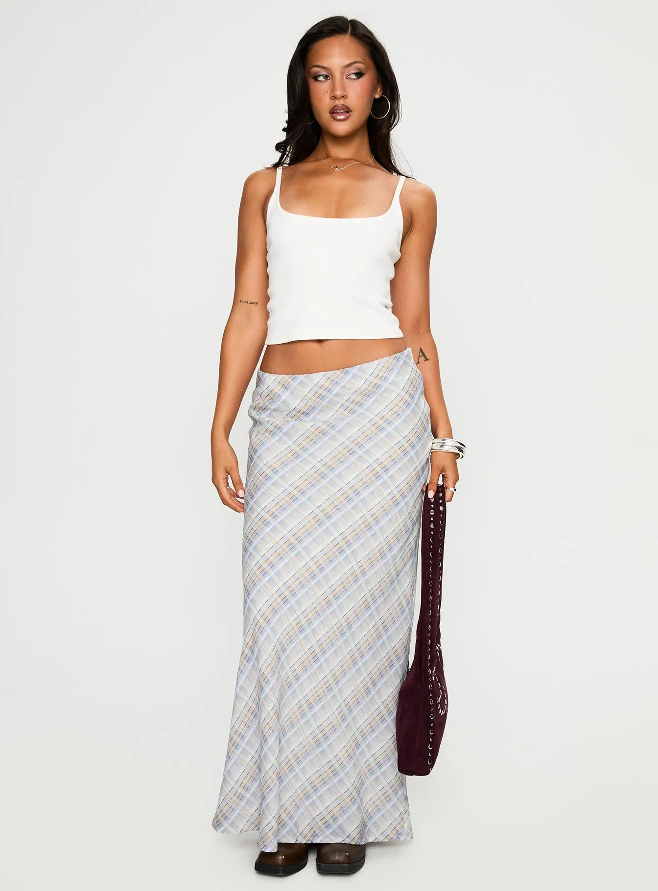 Quianna Maxi Skirt Multi sold by Princess Polly