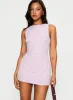 Yumiko Romper Pink Check sold by Princess Polly