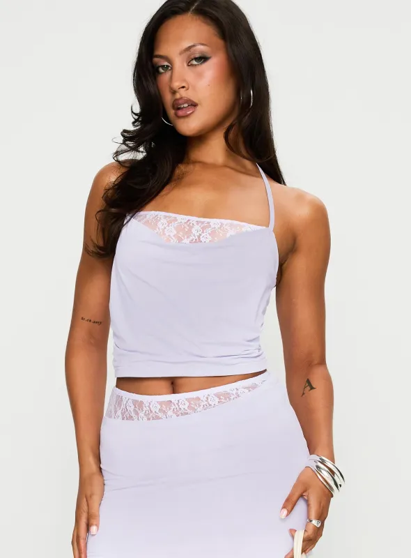 Bonus Points Top Lilac sold by Princess Polly