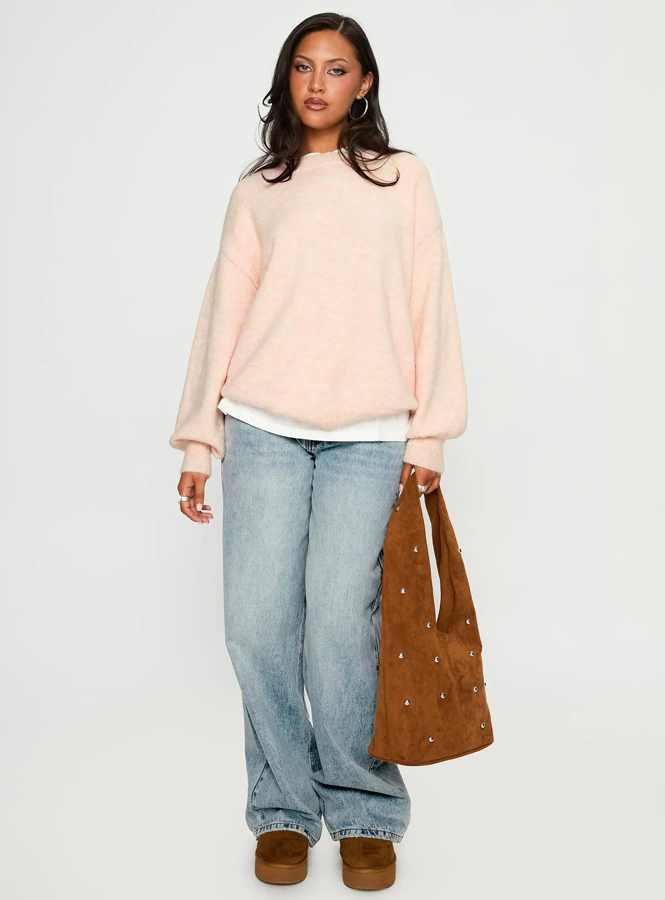 Ryanna Sweater Pink sold by Princess Polly product image thumbnail 3