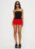 Baseline Strapless Rib Top Black sold by Princess Polly