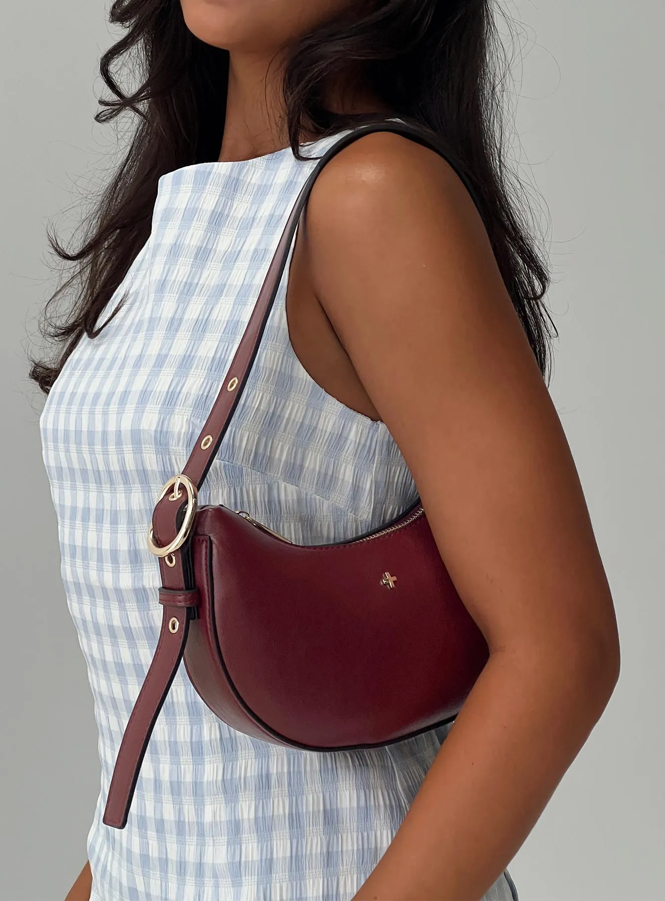 Peta & Jain Goldie Bag Cherry Red sold by Princess Polly