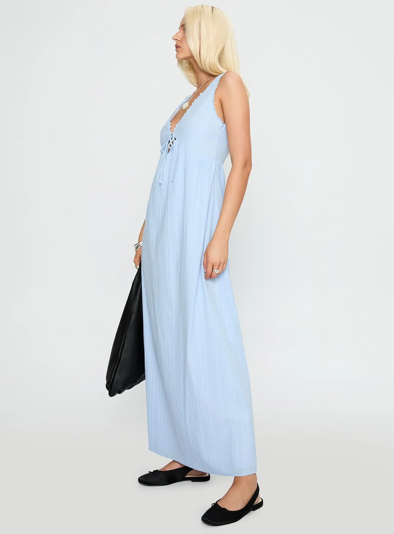 Elyza Maxi Dress Blue sold by Princess Polly product image thumbnail 3