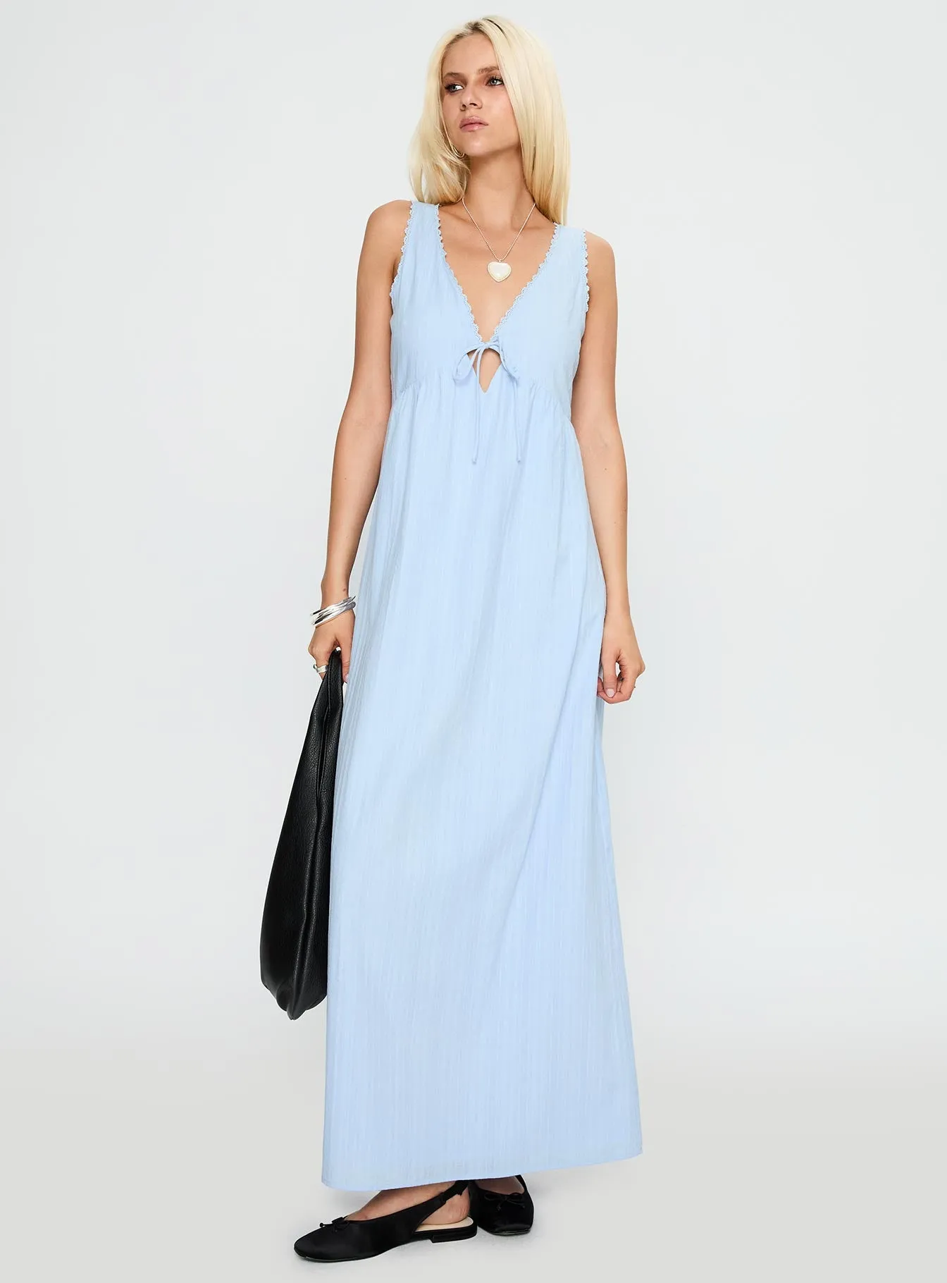 Elyza Maxi Dress Blue sold by Princess Polly product image thumbnail 2