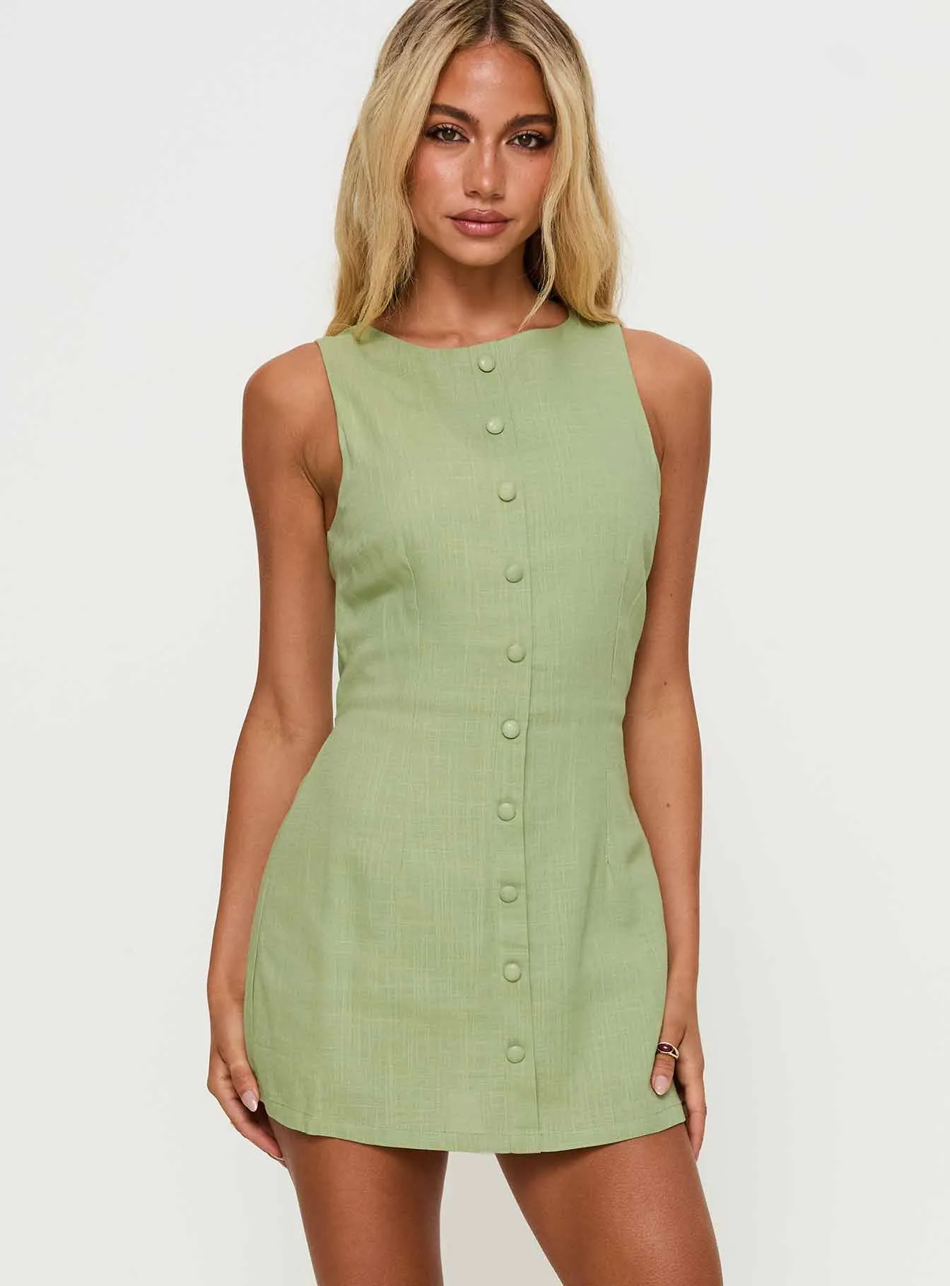 Laird Playsuit Green sold by Princess Polly product image thumbnail 2