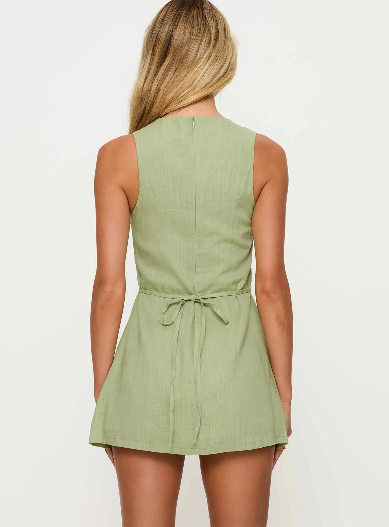 Laird Playsuit Green sold by Princess Polly product image thumbnail 5