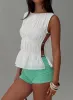Think Fast Shorts Aqua sold by Princess Polly