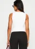 Lose Your Number High Neck Top White sold by Princess Polly