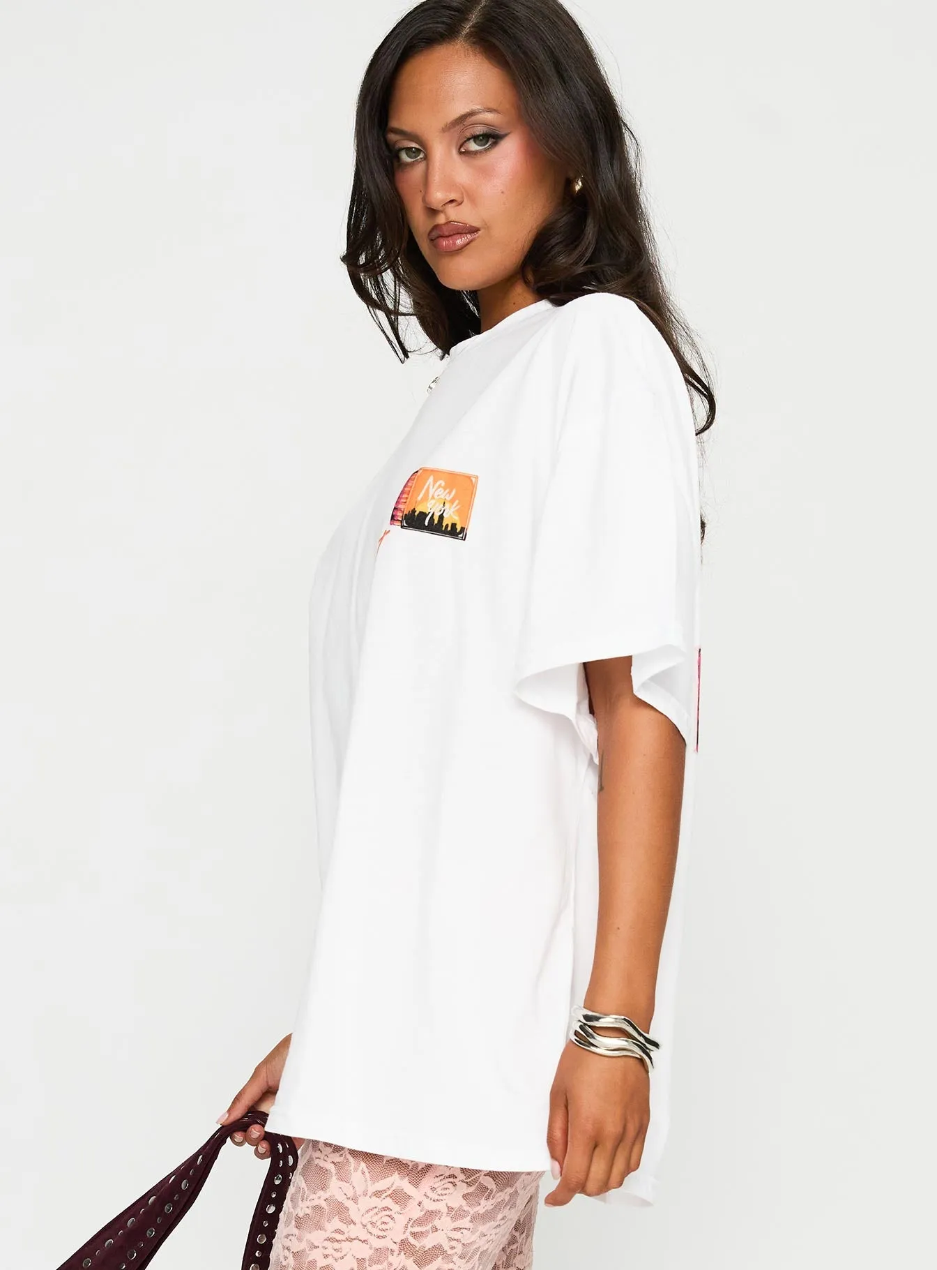 Matchbox Collection Graphic Tee White / Multi sold by Princess Polly product image thumbnail 4