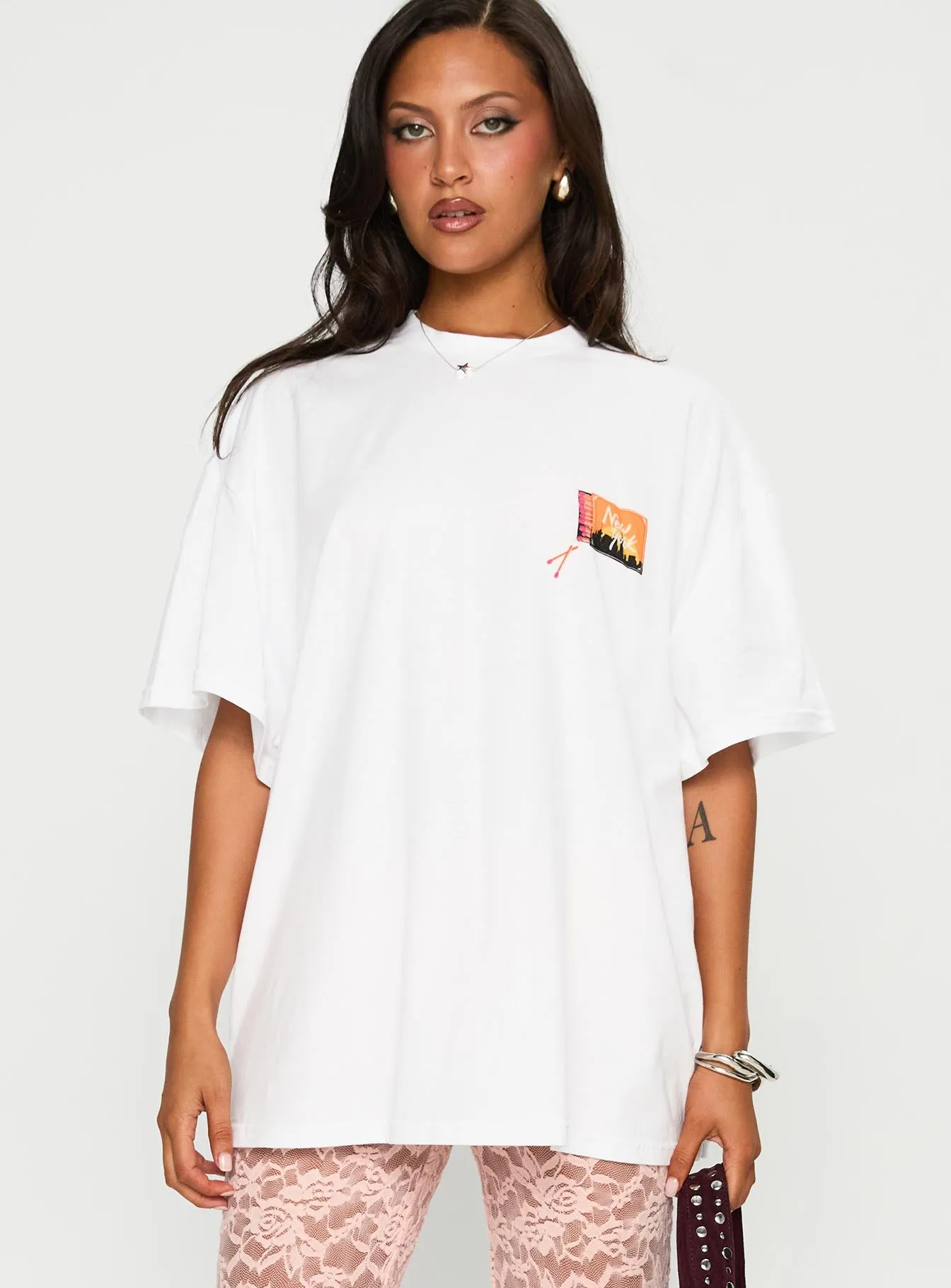 Matchbox Collection Graphic Tee White / Multi sold by Princess Polly product image thumbnail 2
