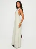 Caralyn Halter Maxi Dress Multi Stripe sold by Princess Polly