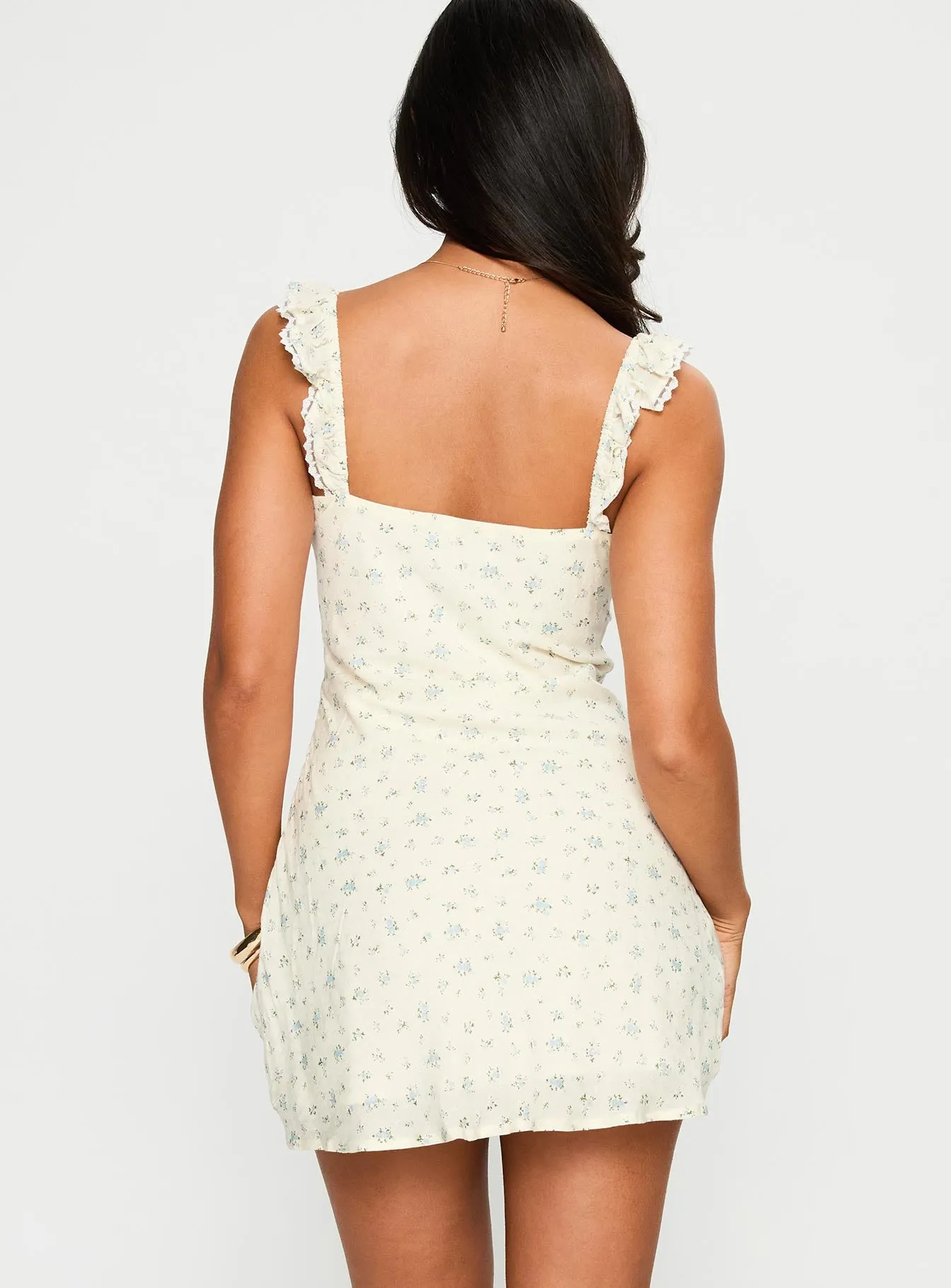 Beacall Mini Dress Multi Floral sold by Princess Polly product image thumbnail 5