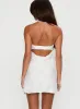 Phillipa Mini Dress White Floral sold by Princess Polly