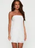 Phillipa Mini Dress White Floral sold by Princess Polly
