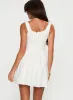 Chasing Horizons Mini Dress White sold by Princess Polly