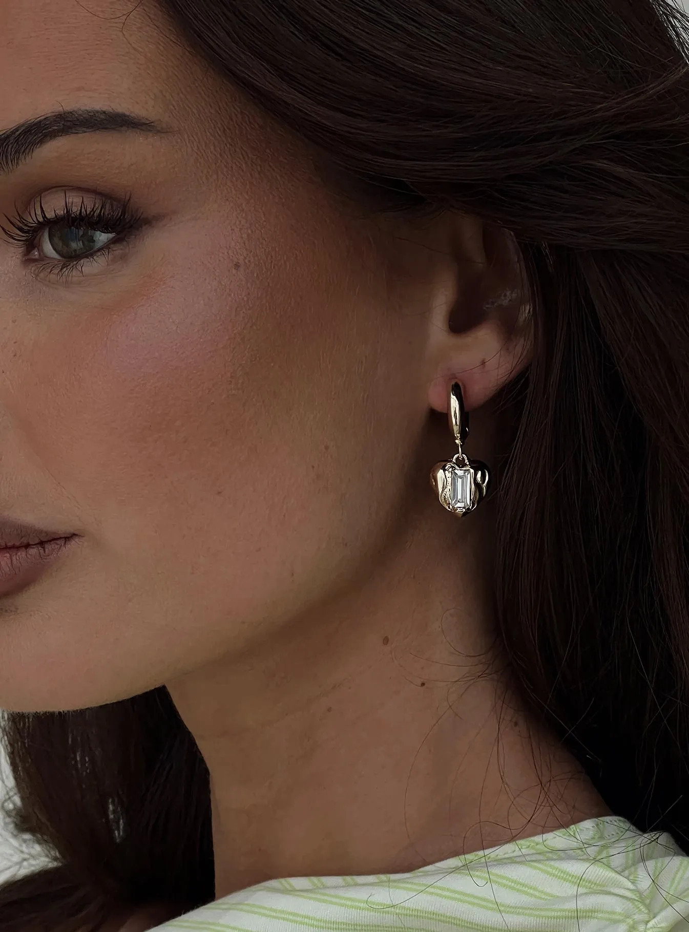 Annistyn Earrings Gold sold by Princess Polly