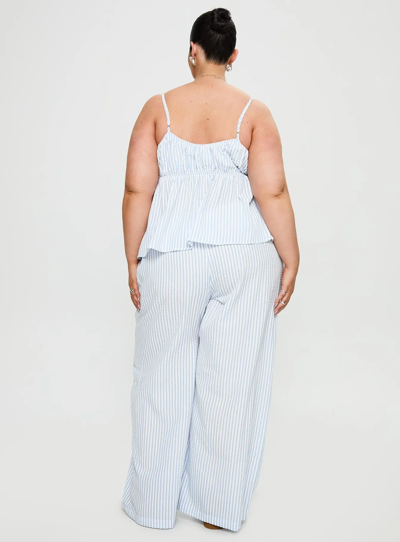 Cassini Set Blue Stripe Curve sold by Princess Polly product image thumbnail 5