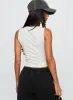 Bleeker High Neck Top Grey Marle sold by Princess Polly